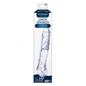 Прозрачная насадка-удлинитель Length Enhancer с подхватом - 22,3 см. - NMC - в Рыбинске купить с доставкой