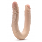 Телесный двусторонний фаллоимитатор 16.5 Inch Double Dong - 41,9 см. - Blush Novelties
