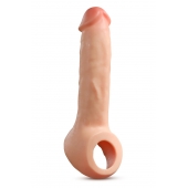 Телесная насадка-удлинитель Thrive 8.75 Inch Realistic Penis Extender Sleeve - 22,2 см. - Blush Novelties - в Рыбинске купить с доставкой