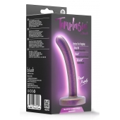 Фиолетовая насадка с гладкой поверхностью Surrender 4.75 Inch Beginner Pegging Dildo - 12 см. - Blush Novelties - купить с доставкой в Рыбинске