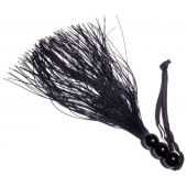 Черная силиконовая плетка - 25,4 см. - Boys of Toys - купить с доставкой в Рыбинске