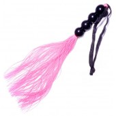 Розовая силиконовая плеть - 35,5 см. - Boys of Toys - купить с доставкой в Рыбинске