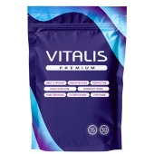 Ребристые презервативы VITALIS Premium Ribbed - 15 шт. - Vitalis - купить с доставкой в Рыбинске