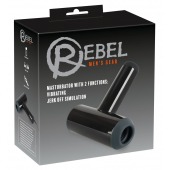 Черный мастурбатор с удобной ручкой Masturbator with 2 Functions - Orion - в Рыбинске купить с доставкой