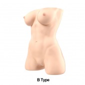 Телесный мастурбатор-торс Jessica B - Naked Factory - в Рыбинске купить с доставкой