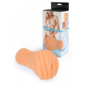 Эластичный мастурбатор в виде вагины телесного цвета - Sexy Girl - в Рыбинске купить с доставкой