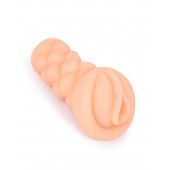 Телесный мастурбатор-вагина с вибропулей и эрекционными кольцами в комплекте - Sexy Girl - в Рыбинске купить с доставкой