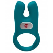 Зеленое эрекционное виброкольцо Nos - Fun Factory - в Рыбинске купить с доставкой