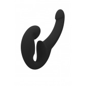 Черный безремневой страпон Share Lite - Fun Factory - купить с доставкой в Рыбинске