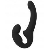 Черный безремневой страпон Share Lite - Fun Factory - купить с доставкой в Рыбинске