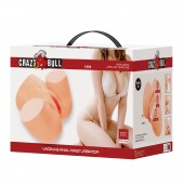 Телесный мастурбатор Liora с 2 любовными тоннелями - Baile - в Рыбинске купить с доставкой