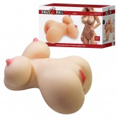 Телесный мастурбатор-торс Fiona - Baile - в Рыбинске купить с доставкой