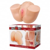 Телесный мастурбатор Olivia с 2 любовными отверстиями - Baile - в Рыбинске купить с доставкой