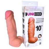 Фаллическая насадка Харнесс UNICOCK 10  - 25 см. - LOVETOY (А-Полимер) - купить с доставкой в Рыбинске