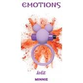 Сиреневое эрекционное виброколечко Emotions Minnie - Lola Games - в Рыбинске купить с доставкой