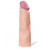 Реалистичная насадка с ярко выраженной головкой - 16,5 см. - A-toys - в Рыбинске купить с доставкой