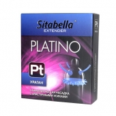 Стимулирующая насадка с усиками и шипиками Platino  Ураган - Sitabella - купить с доставкой в Рыбинске