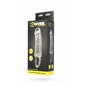 Прозрачная насадка с петлёй для фиксации - 14 см. - ToyFa - в Рыбинске купить с доставкой