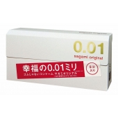 Супер тонкие презервативы Sagami Original 0.01 - 5 шт. - Sagami - купить с доставкой в Рыбинске