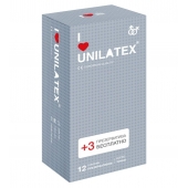Презервативы с точками Unilatex Dotted - 12 шт. + 3 шт. в подарок - Unilatex - купить с доставкой в Рыбинске