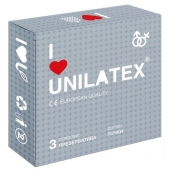 Презервативы с точками Unilatex Dotted - 3 шт. - Unilatex - купить с доставкой в Рыбинске