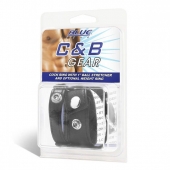 Утяжка для мошонки и пениса Cock Ring With 1  Ball Stretcher And Optional Weight Ring - BlueLine - купить с доставкой в Рыбинске