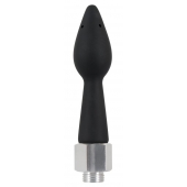 Чёрная анальная насадка для душа Anal Douche Rear Splash - Orion - купить с доставкой в Рыбинске