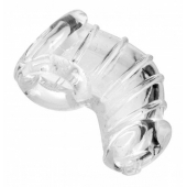 Насадка для ограничения эрекции Detained Soft Body Chastity Cage - XR Brands - купить с доставкой в Рыбинске