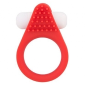 Красное эрекционное кольцо LIT-UP SILICONE STIMU RING 1 RED - Dream Toys - в Рыбинске купить с доставкой