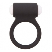 Чёрное эрекционное виброкольцо LIT-UP SILICONE STIMU RING 3 BLACK - Dream Toys - в Рыбинске купить с доставкой