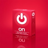 Супертонкие презервативы ON) Super Thin - 3 шт. - ON) - купить с доставкой в Рыбинске