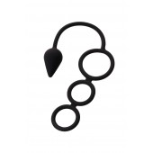 Тройное эрекционное кольцо с анальным хвостом Drop S-size - Erotist Adult Toys - в Рыбинске купить с доставкой