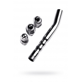 Металлический анальный душ с тремя насадками - ToyFa - купить с доставкой в Рыбинске