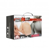 Вагина и попка с вибрацией CRAZY BULL - Baile - в Рыбинске купить с доставкой