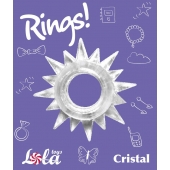Прозрачное эрекционное кольцо Rings Cristal - Lola Games - в Рыбинске купить с доставкой