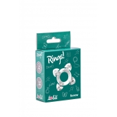 Прозрачное эрекционное кольцо Rings Screw - Lola Games - в Рыбинске купить с доставкой