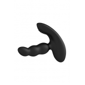 Черный силиконовый стимулятор простаты Levett Nitoc с пультом ДУ - Levett - в Рыбинске купить с доставкой