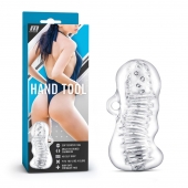 Прозрачный мастурбатор M for Men Hand Tool - Blush Novelties - в Рыбинске купить с доставкой