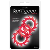 Набор из 3 красных эрекционных колец Renegade Gears - NS Novelties - в Рыбинске купить с доставкой
