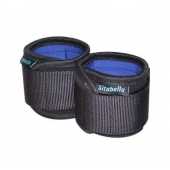 Неопреновые черно-синие наручники - Sitabella - купить с доставкой в Рыбинске