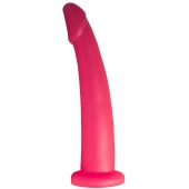 Розовый стимулятор простаты из геля - 18 см. - LOVETOY (А-Полимер) - в Рыбинске купить с доставкой