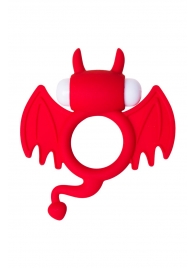 Красное эрекционное кольцо на пенис JOS COCKY DEVIL - JOS - в Рыбинске купить с доставкой