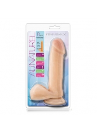 Телесный фаллоимитатор 8 Inch Sensa Feel Dildo - 20,3 см. - Blush Novelties