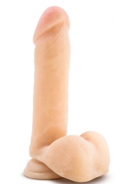 Телесный фаллоимитатор 8 Inch Sensa Feel Dildo - 20,3 см. - Blush Novelties