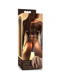 Коричневый мастубратор-вагина Nicole s Kitty - Blush Novelties - в Рыбинске купить с доставкой