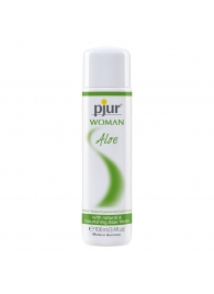 Лубрикант на водной основе pjur WOMAN Aloe - 100 мл. - Pjur - купить с доставкой в Рыбинске