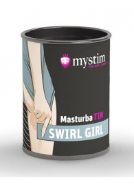 Компактный мастурбатор MasturbaTIN Swirl Girl - MyStim - в Рыбинске купить с доставкой