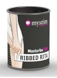 Компактный мастурбатор MasturbaTIN Ribbed Rita - MyStim - в Рыбинске купить с доставкой