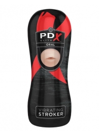 Мастурбатор-ротик Vibrating Oral Stroker - Pipedream - в Рыбинске купить с доставкой