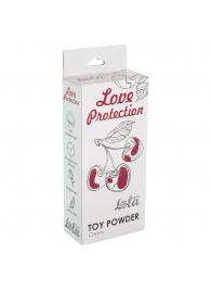 Пудра для игрушек Love Protection с ароматом вишни - 30 гр. - Lola Games - купить с доставкой в Рыбинске